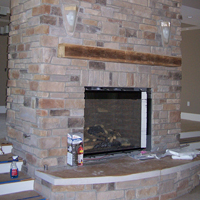 04 Stone Fireplace