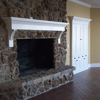 09 Rough Rock Fireplace