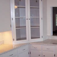 07 Kitchen Glass Cabinet