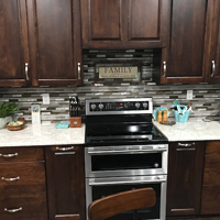 23 Kitchen New Stove And Counter